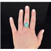 Image 1 : Sterling Silver Amazonite Ring