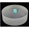 Image 3 : Sterling Silver Amazonite Ring