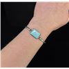 Image 1 : Sterling Silver Turquoise Bracelet