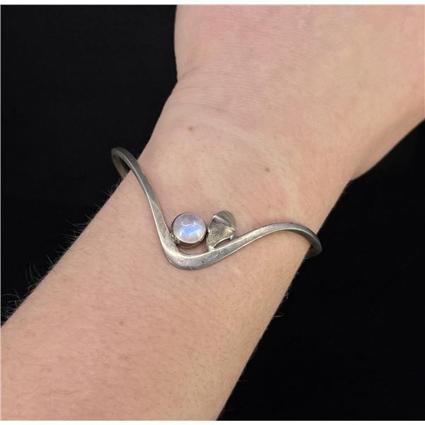 Sterling Silver Moonstone Bracelet