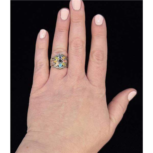 Barse Sterling Silver Semi Precious Stone Ring