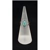 Image 2 : Old Pawn Navajo Sterling Silver Turquoise Ring