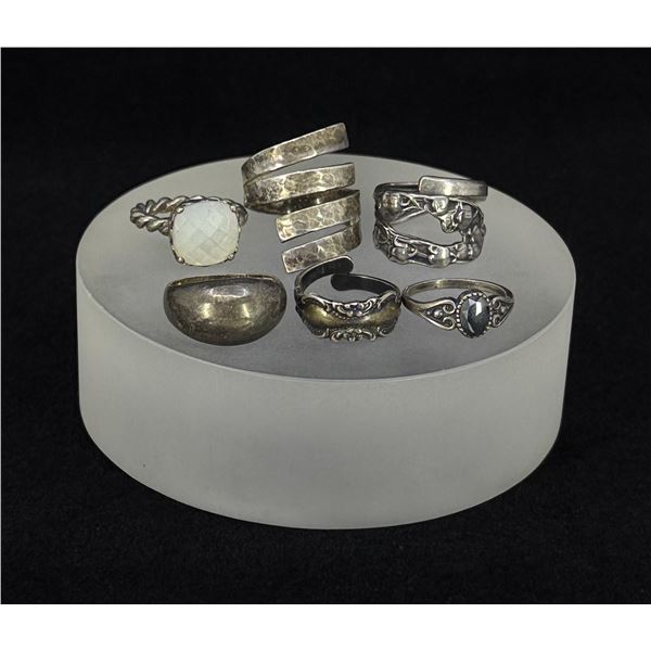 Collection of Sterling Silver Rings