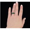 Image 1 : Sterling Silver Malachite Ring