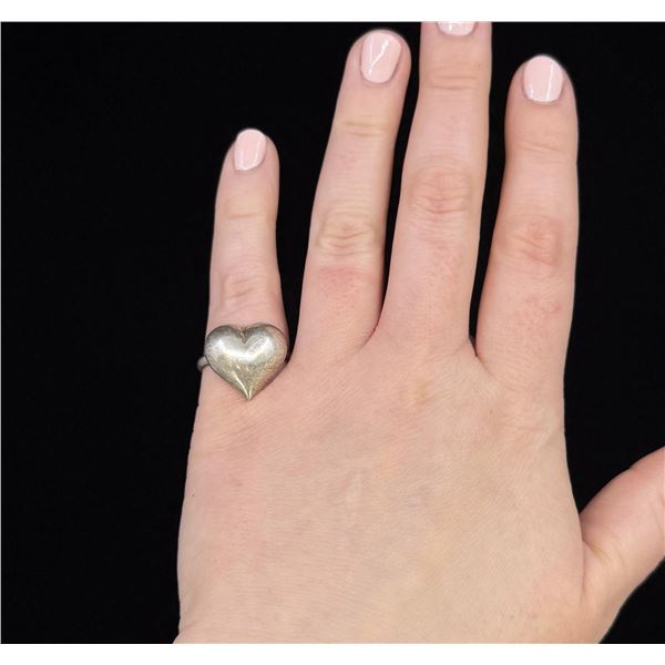 Sterling Silver Heart Ring