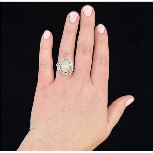 Sterling Silver Opal Ring