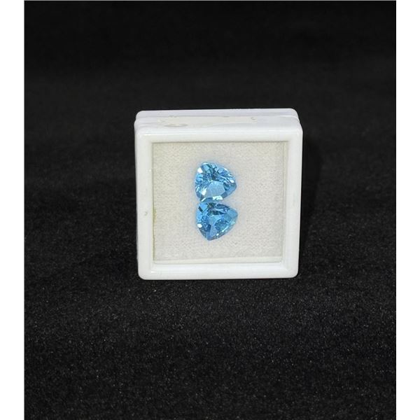 8.9ct Swiss Blue Topaz Gemstones