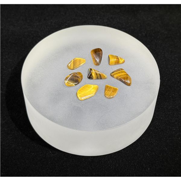 30.6ct Tigers Eye Semi Precious Gemstones