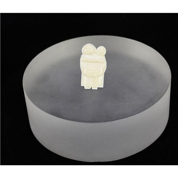 Alaskan Inuit Eskimo Walrus Ivory Brooch