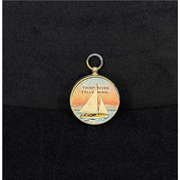 Thief River Falls Minnesota Souvenir Compass