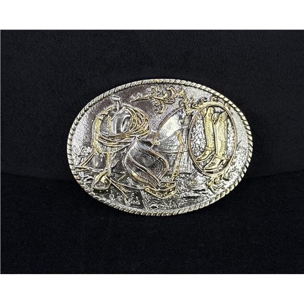 Montana Silversmiths Cowboy Belt Buckle