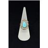 Image 1 : Navajo Sterling Silver Turquoise Ring