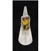 Image 1 : Sterling Silver Baltic Amber Ring