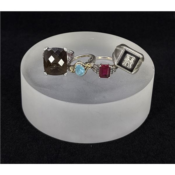 Collection of Sterling Silver Rings