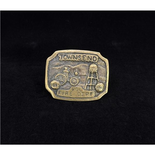 Townsend Montana Fire Department Belt Buckle