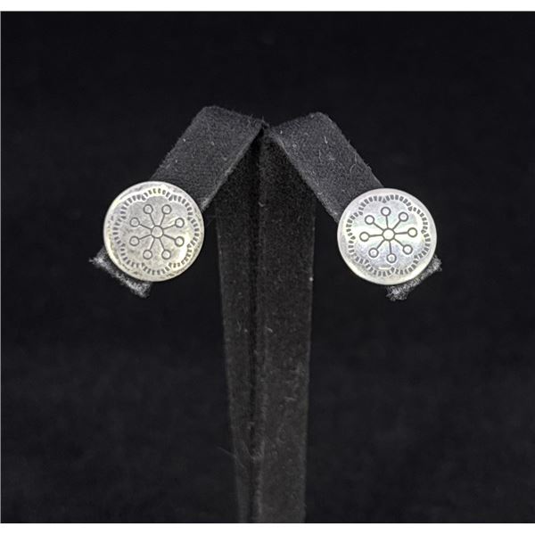 Navajo Sterling Silver Earrings
