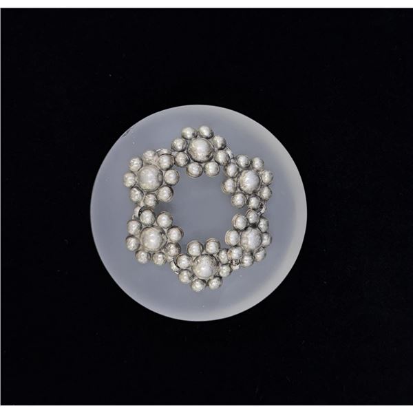 Mid Century Mexico Silver Plate Bracelet