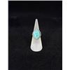 Image 1 : Navajo Sterling Silver Turquoise Ring