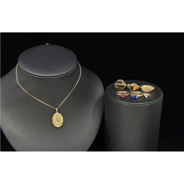 10k Gold Jewelry Lot