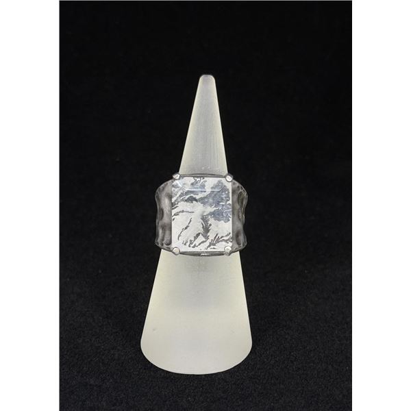 Sterling Silver Dendritic Agate Ring