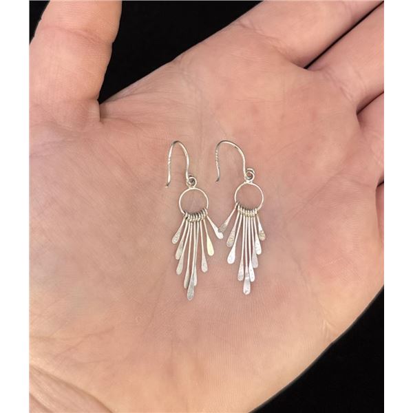 Navajo Sterling Silver Earrings