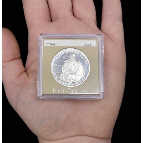 George Washington Commemorative Silver Half Dollar