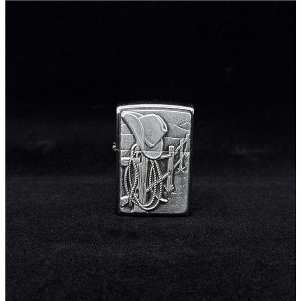 Zippo Resting Cowboy Lighter