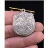 Image 3 : 10k Gold Sterling Silver Cowboy Watch Fob