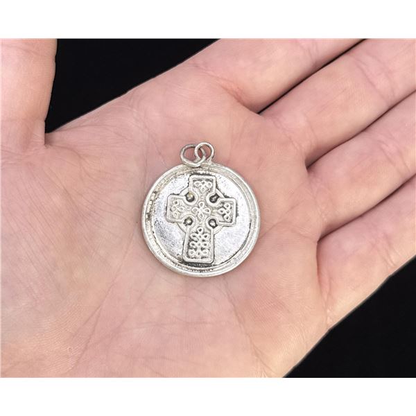 Sterling Silver Celtic Cross Pendant