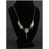 Image 2 : Navajo Sterling Silver Turquoise Necklace