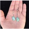 Image 1 : Sterling Silver Amazonite Earrings