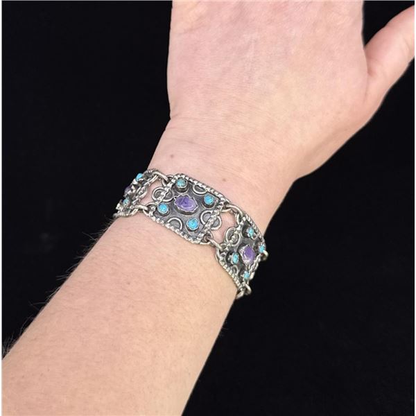 Taxco Mexico Sterling Silver Bracelet