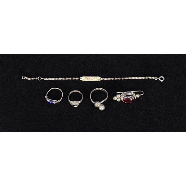 Collection of Sterling Silver Jewelry