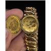 Image 6 : Victorian Gold Filled Locket Bracelet
