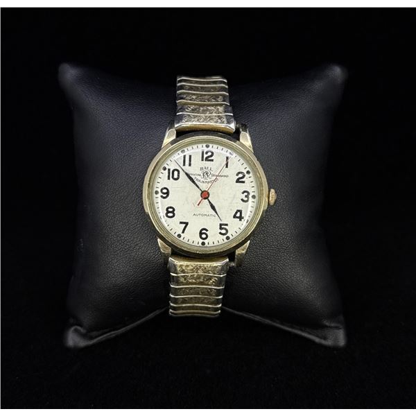 Ball Trainmaster Automatic Railroad 10k GF Watch