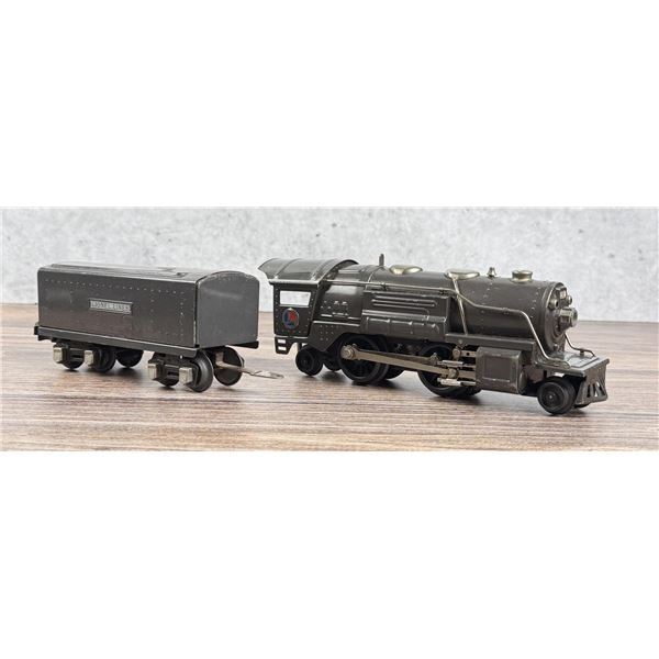 Prewar Lionel Locomotive and Tender 259E Gunmetal