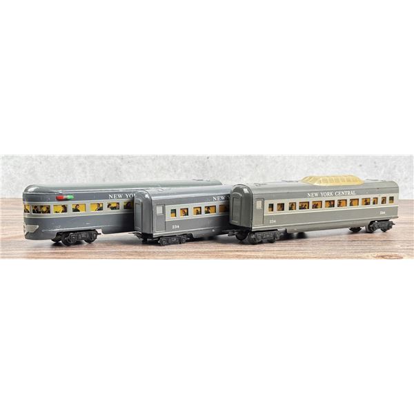 Marx New York Central Meteor Cars 234