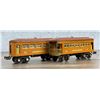 Image 3 : Lionel Prewar Pullman Observation Cars 603 604