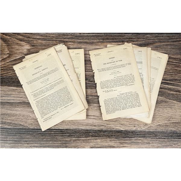 Florida Indian Wars Senate Hearing Documents