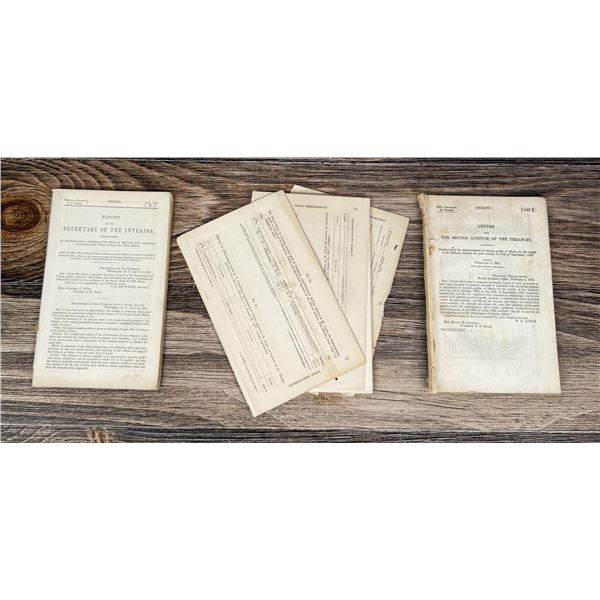 Indian Wars Senate Hearing Documents