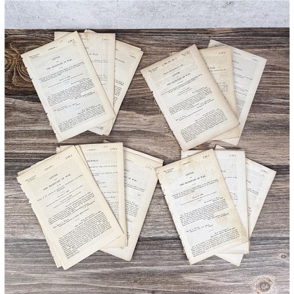 Indian Wars Senate Hearing Documents