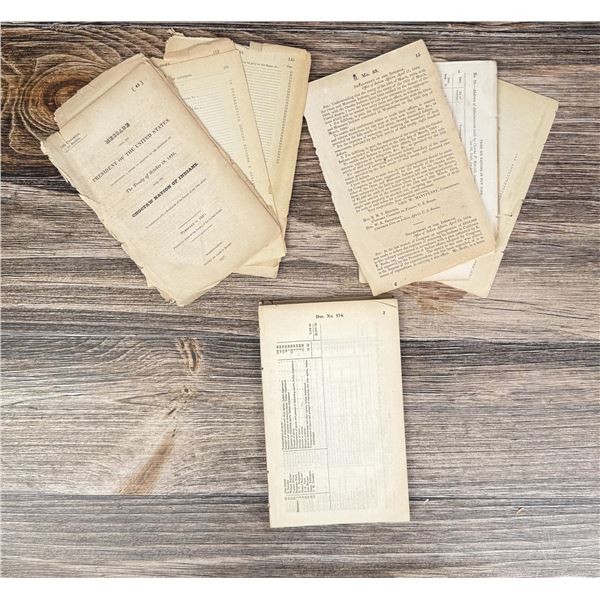 Indian Wars Senate Hearing Documents