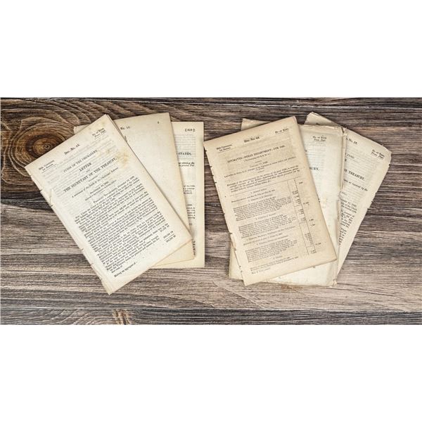 Chikasaw Indian Senate Hearing Documents