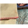 Image 4 : Antique Wool Pink Banded Fur Trade Blanket