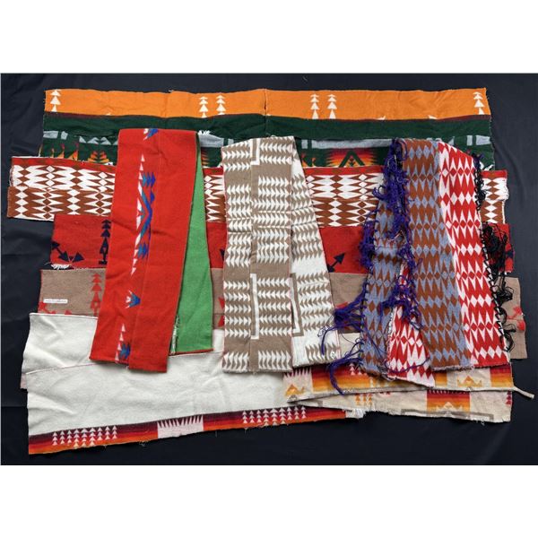 Native American Indian Pendleton Blanket Scraps