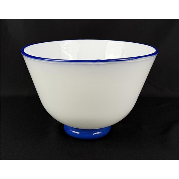 Signed Art Glass Bowl