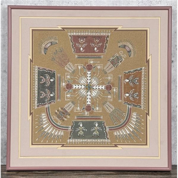 Navajo Indian Sand Painting