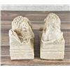 Image 4 : Italian Canova Lion Chalkware Bookends