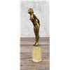 Image 1 : Art Deco Nude Gold Gilt Bronze