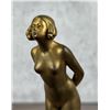 Image 3 : Art Deco Nude Gold Gilt Bronze